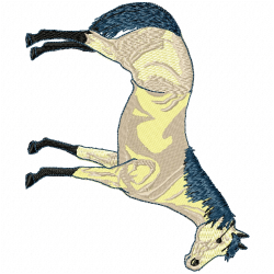 Horses Embroidery Design 3